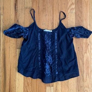 Abercrombie and Fitch Cold Shoulder Blouse